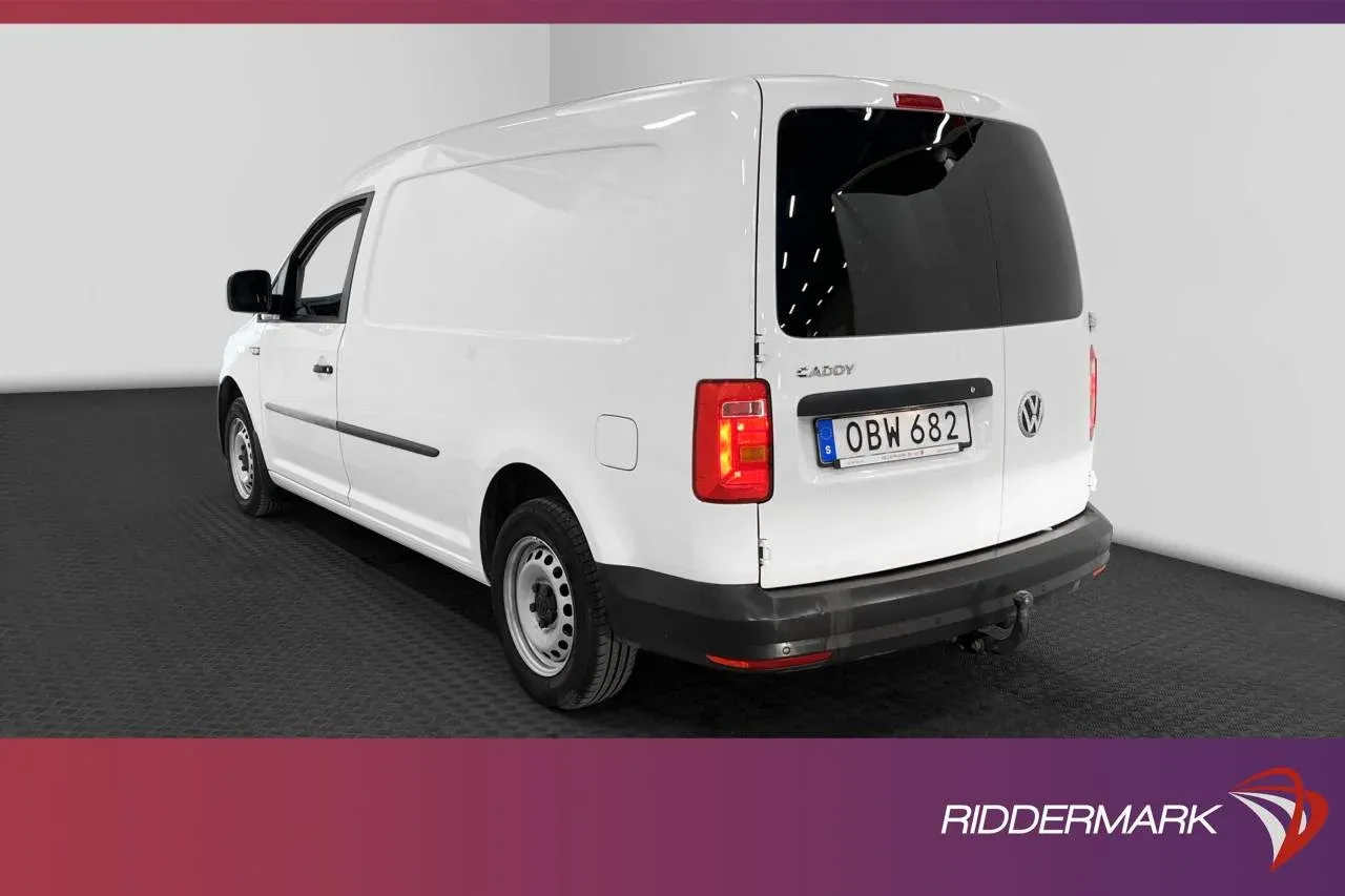 Volkswagen Caddy Maxi DSG Värmare Dragkrok Moms 1-Ägare Image 2